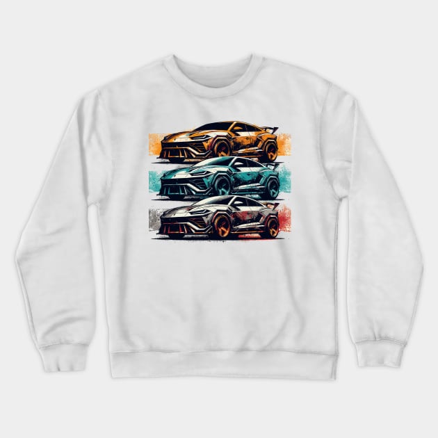 Lamborghini Urus Crewneck Sweatshirt by Vehicles-Art